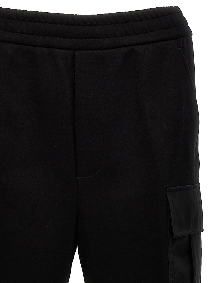 Prada Black Cotton Joggers (Workout Pants)