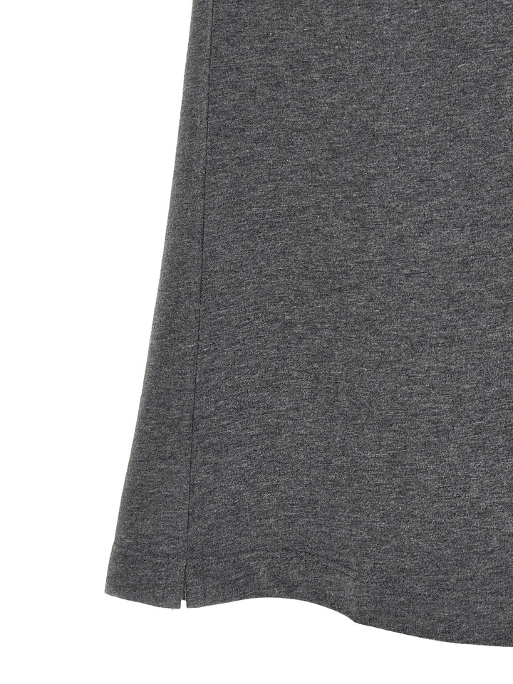 Brunello Cucinelli Gray Cotton T-Shirt