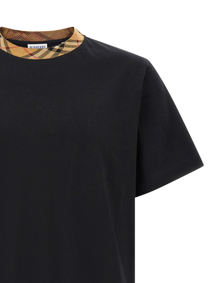 Burberry Beige Cotton T-Shirt