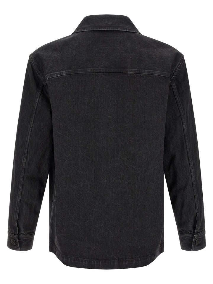 Saint Laurent Black Cotton Blouse