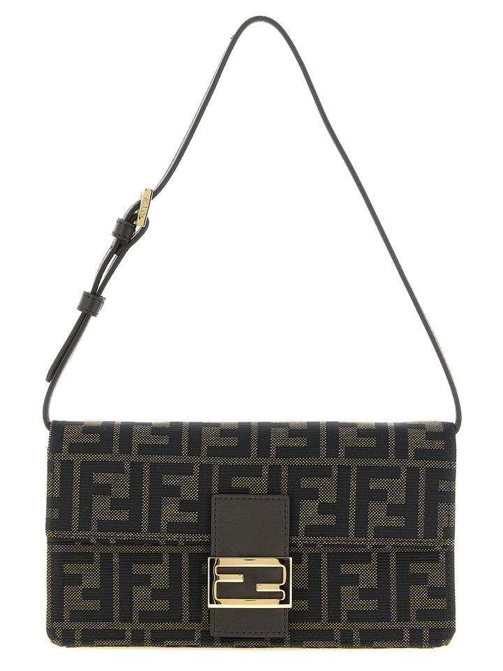 Fendi Brown Polyester Cardholder