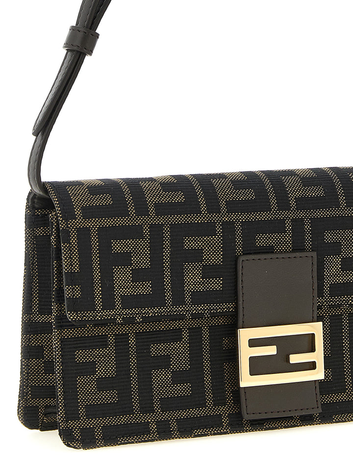 Fendi Brown Polyester Cardholder