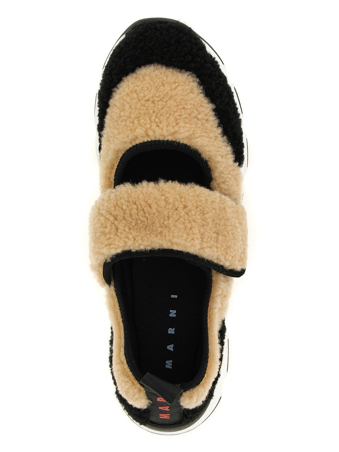 Marni Bicolor Lamb Leather Chunky Sneakers