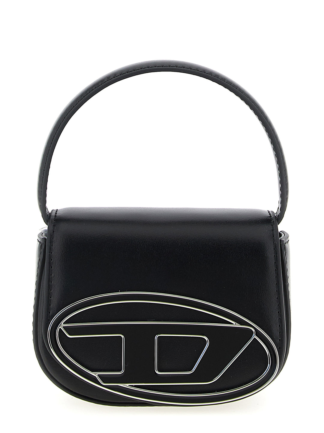 Diesel Black Cowhide Handbag