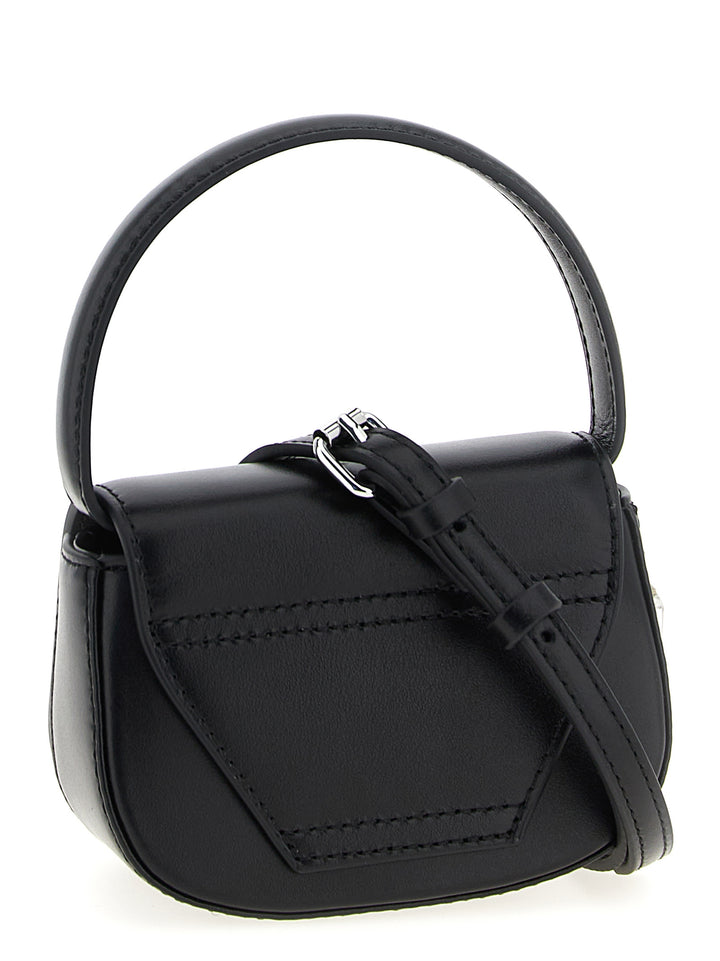 Diesel Black Cowhide Handbag