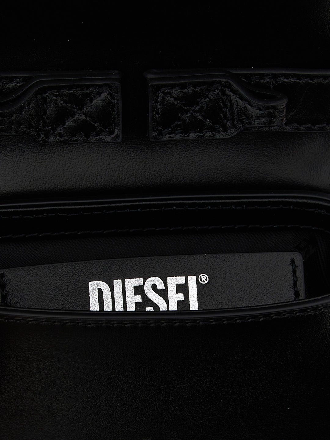 Diesel Black Cowhide Handbag