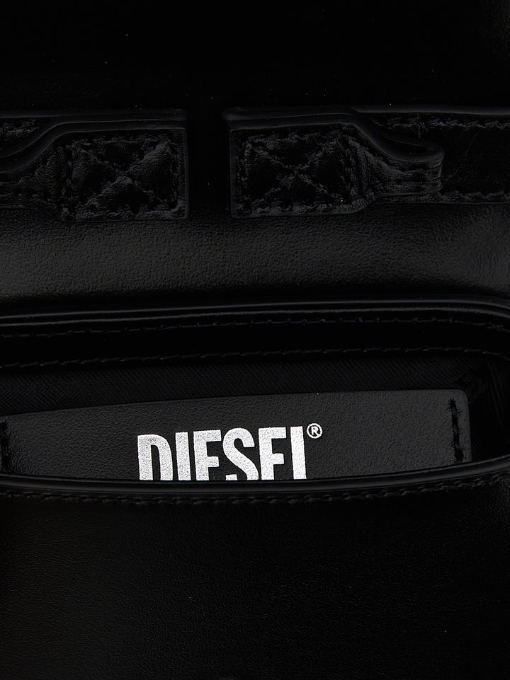 Diesel Black Cowhide Handbag