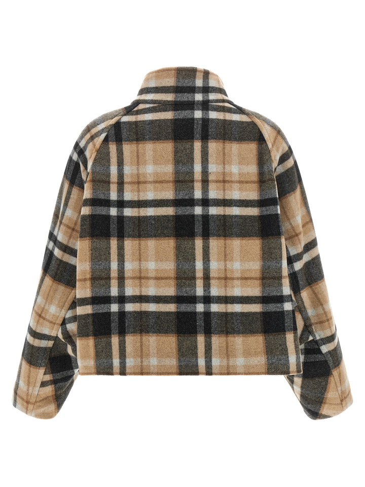 PINKO Multicolor Wool Coat