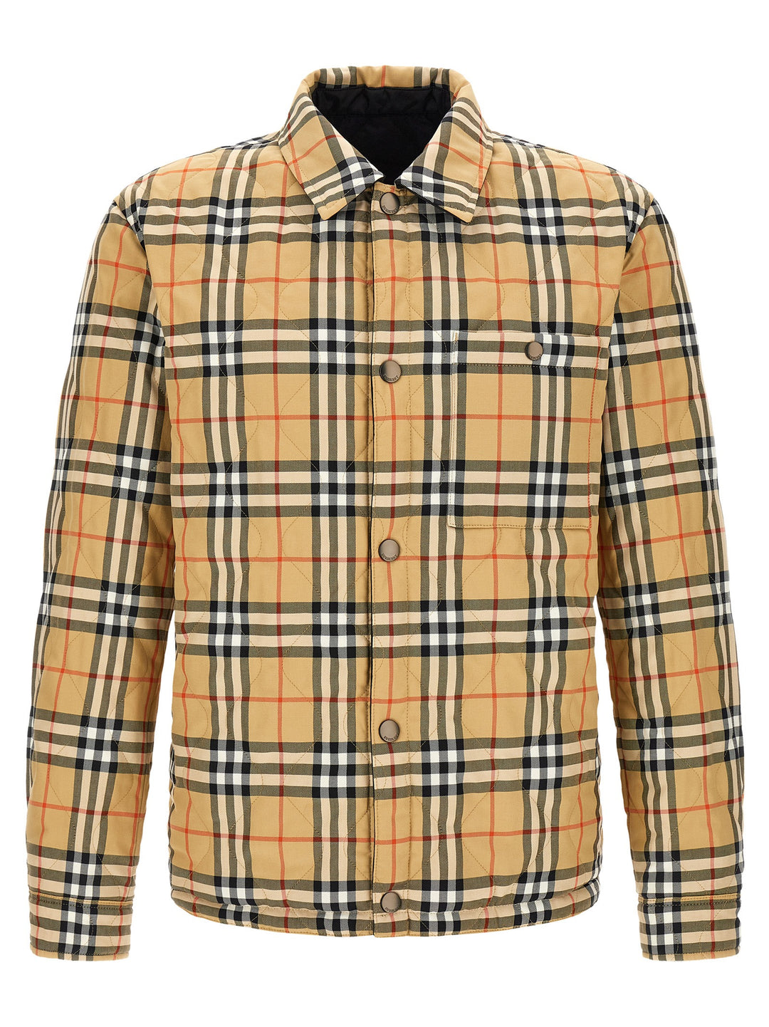 Burberry Black Polyamide Full-Length Jacket