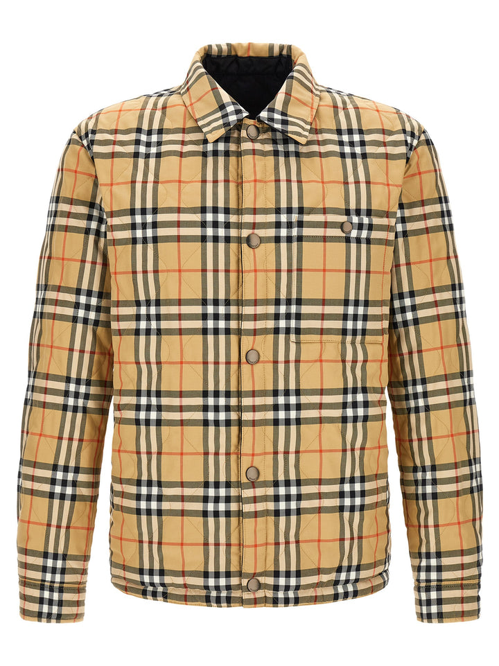 Burberry Black Polyamide Full-Length Jacket