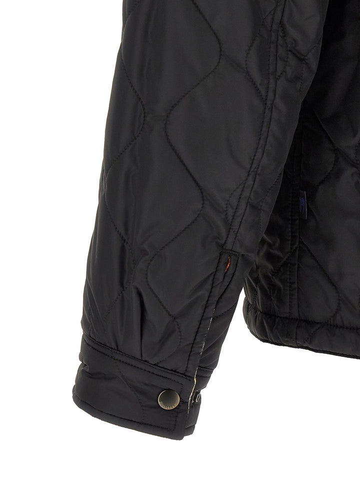 Burberry Black Polyamide Full-Length Jacket