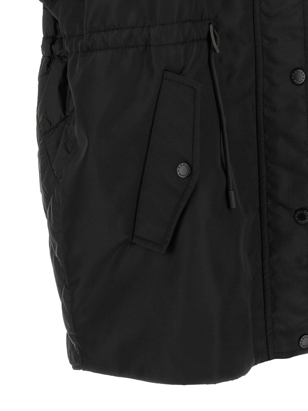 Max Mara Black Polyamide Sleeveless Jacket