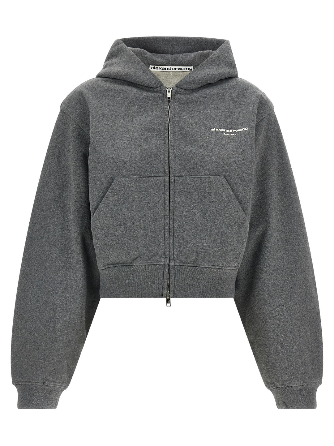 Alexander Wang Gray Cotton Sweatshirt
