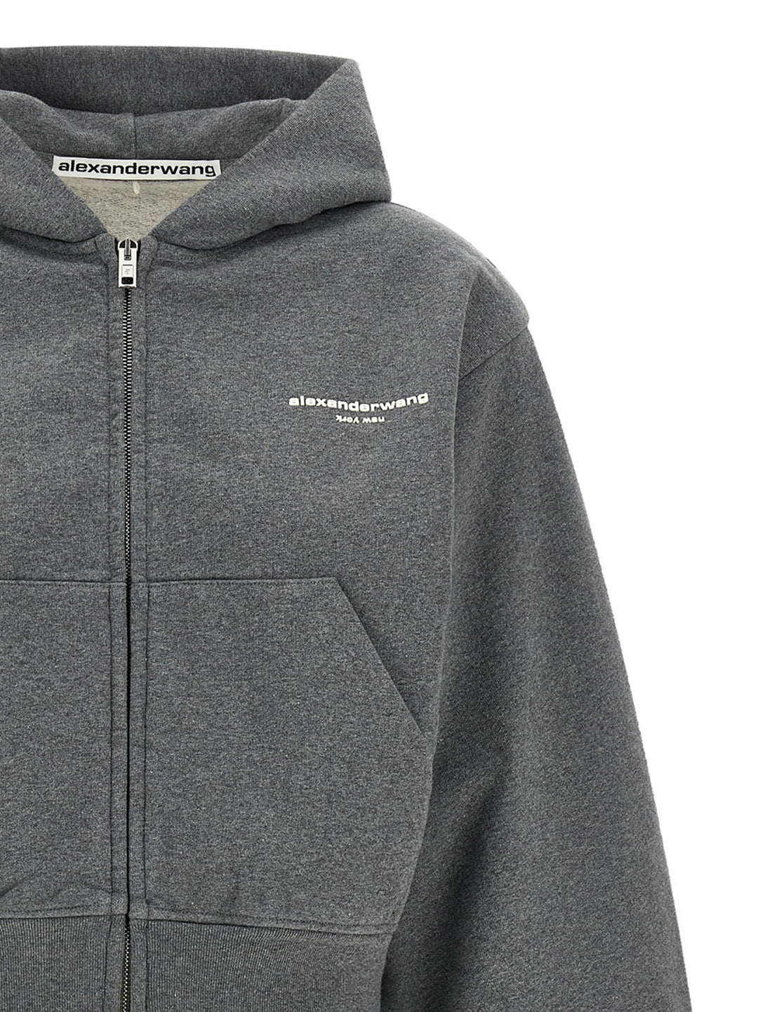 Alexander Wang Gray Cotton Sweatshirt
