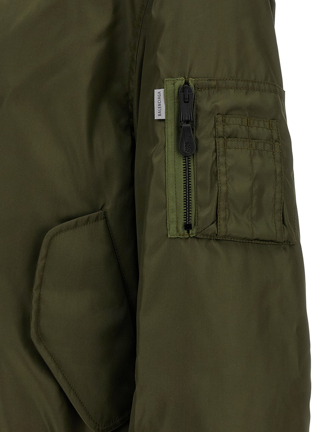Balenciaga Bicolor Polyamide Bomber