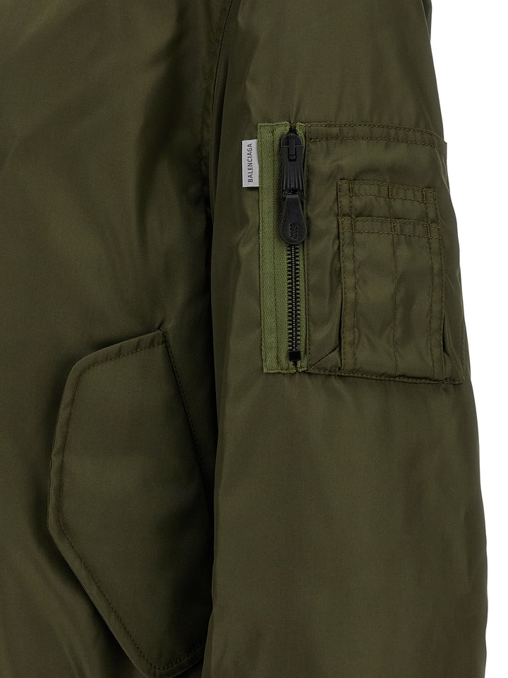 Balenciaga Bicolor Polyamide Bomber