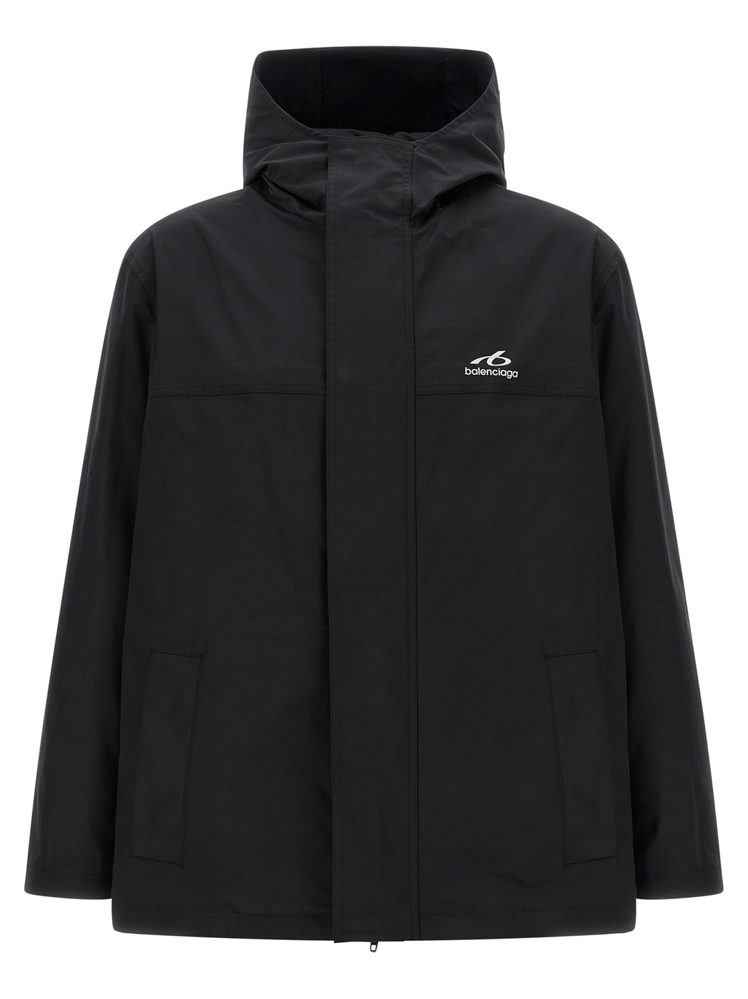 Balenciaga Black Polyester Parka