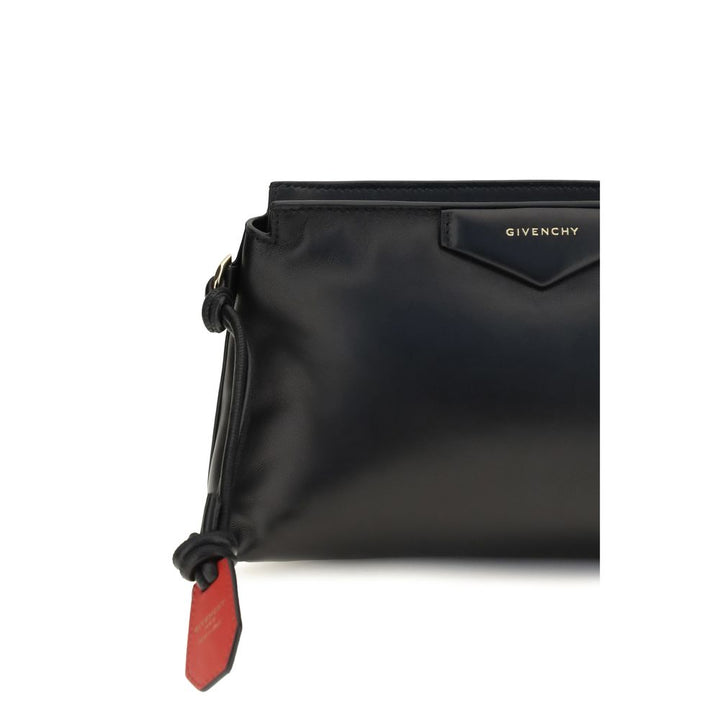 Givenchy Black Lamb Ovis Aries Wallet