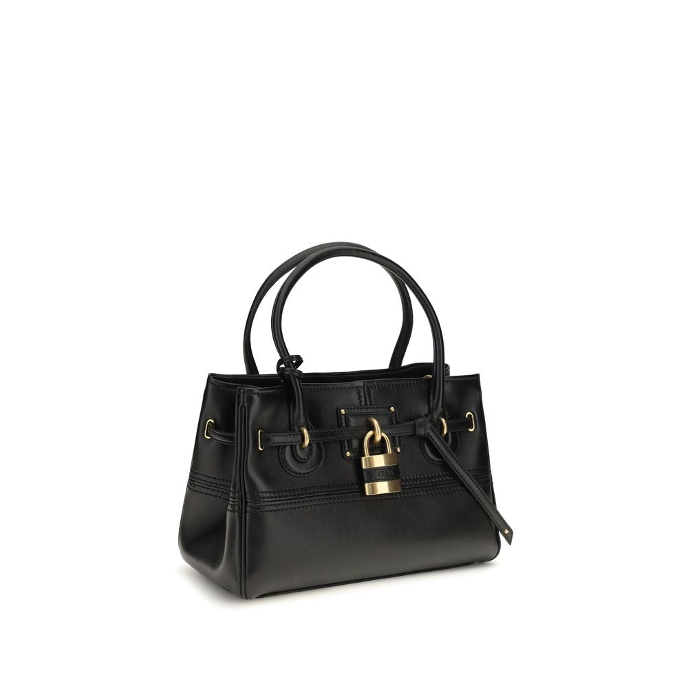 Chloé Black Buffalo Leather Shoulder Bag