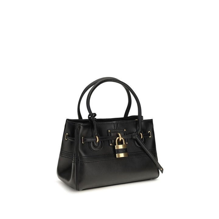 Chloé Black Buffalo Leather Shoulder Bag