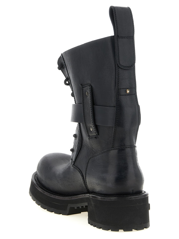 Balenciaga Black Calfskin Ankle Boots
