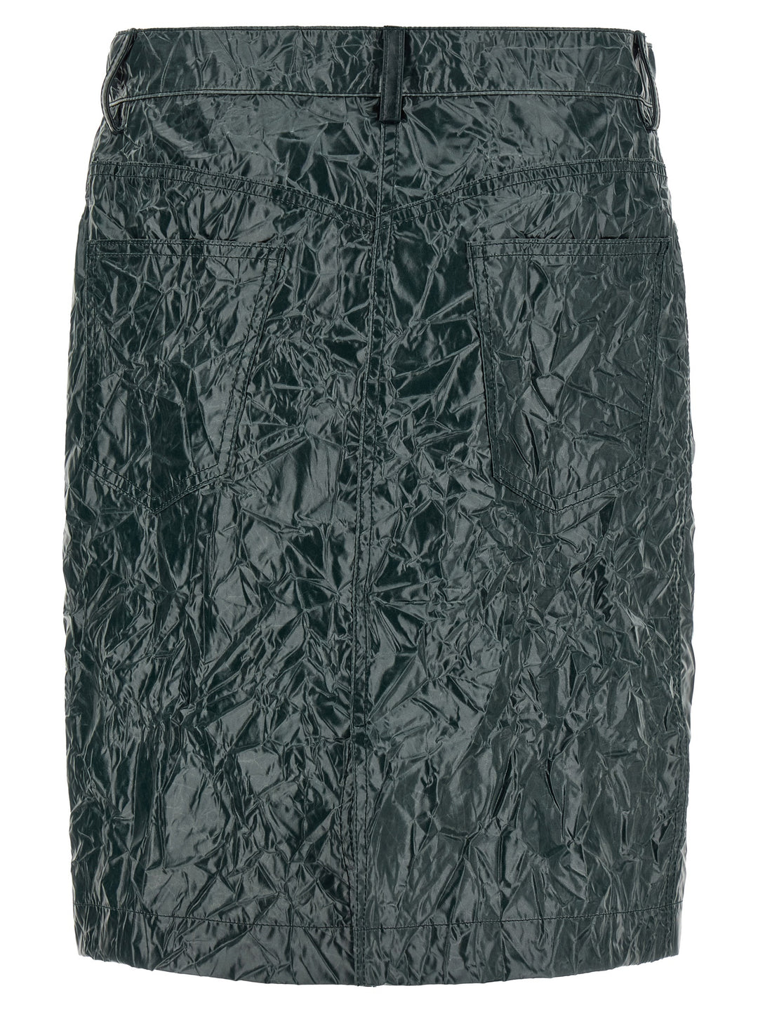 Marni Bicolor Polyester Midi Skirt