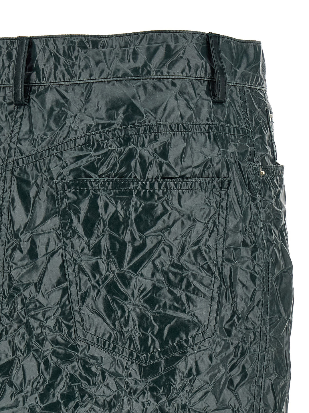 Marni Bicolor Polyester Midi Skirt