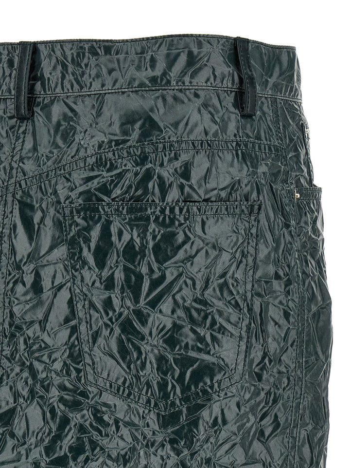 Marni Bicolor Polyester Midi Skirt