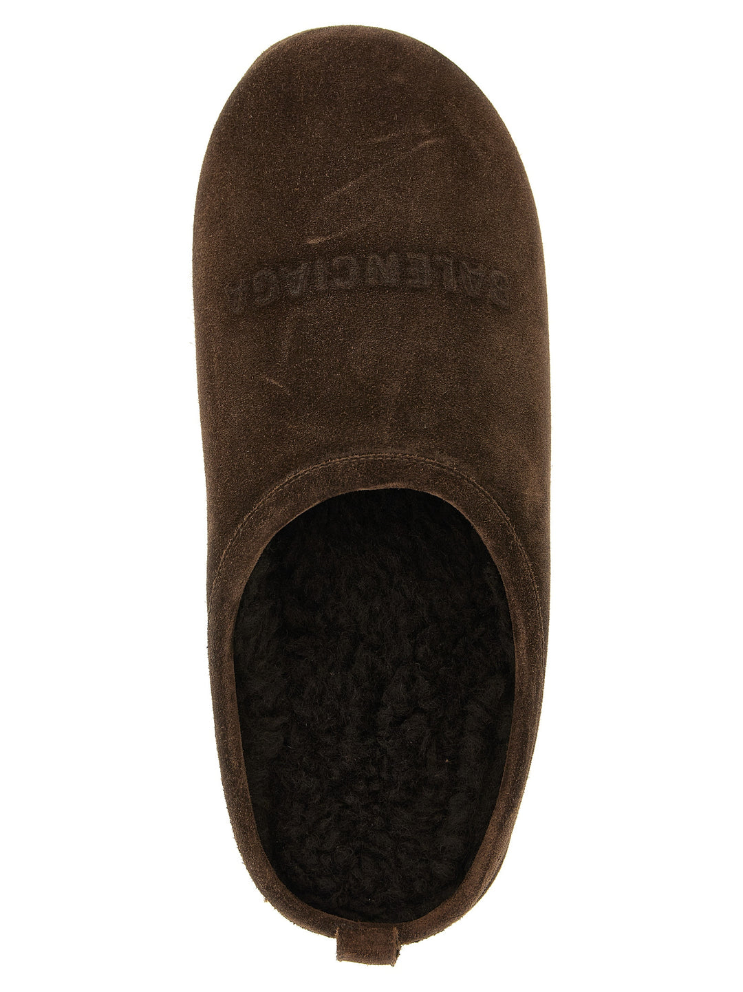 Balenciaga Brown Calfskin Mules