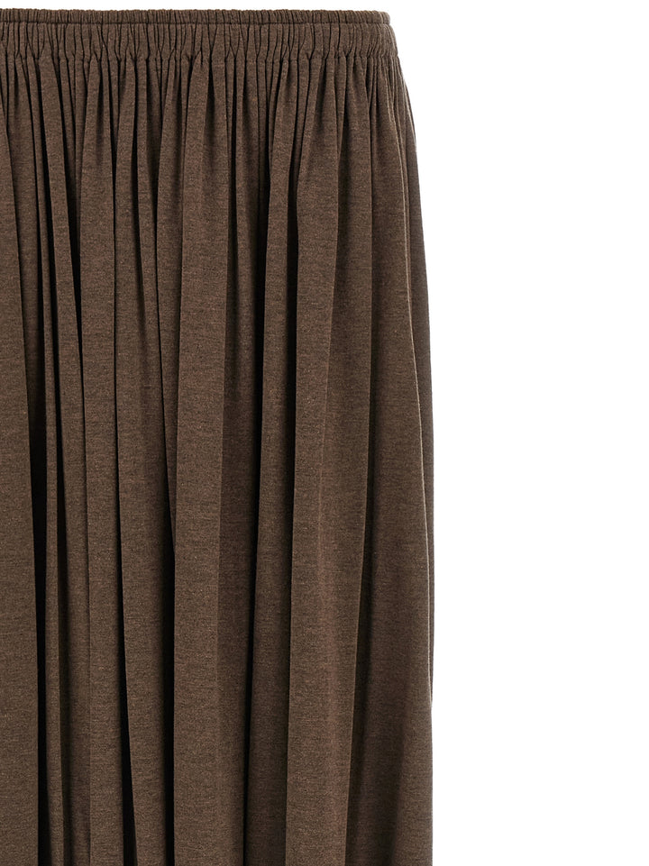 Max Mara Brown Lyocell Mini Skirt