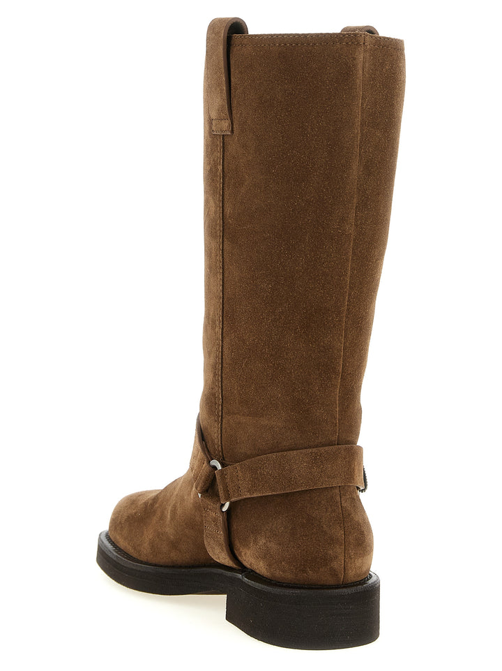 Brunello Cucinelli Brown Calfskin Over The Knee