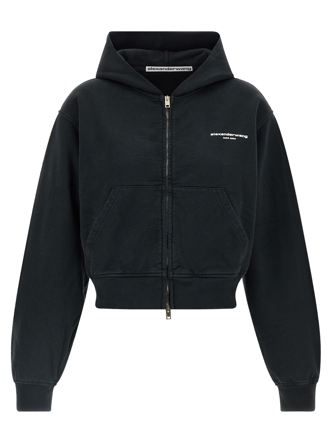 Alexander Wang Black Cotton Sweatshirt