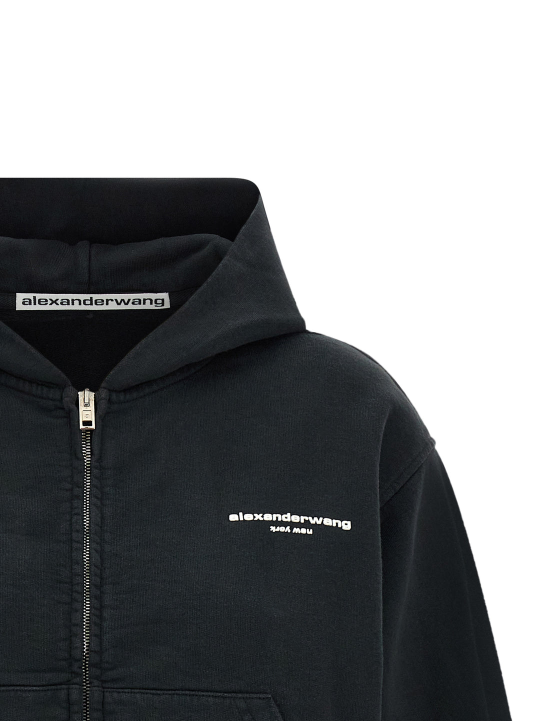 Alexander Wang Black Cotton Sweatshirt