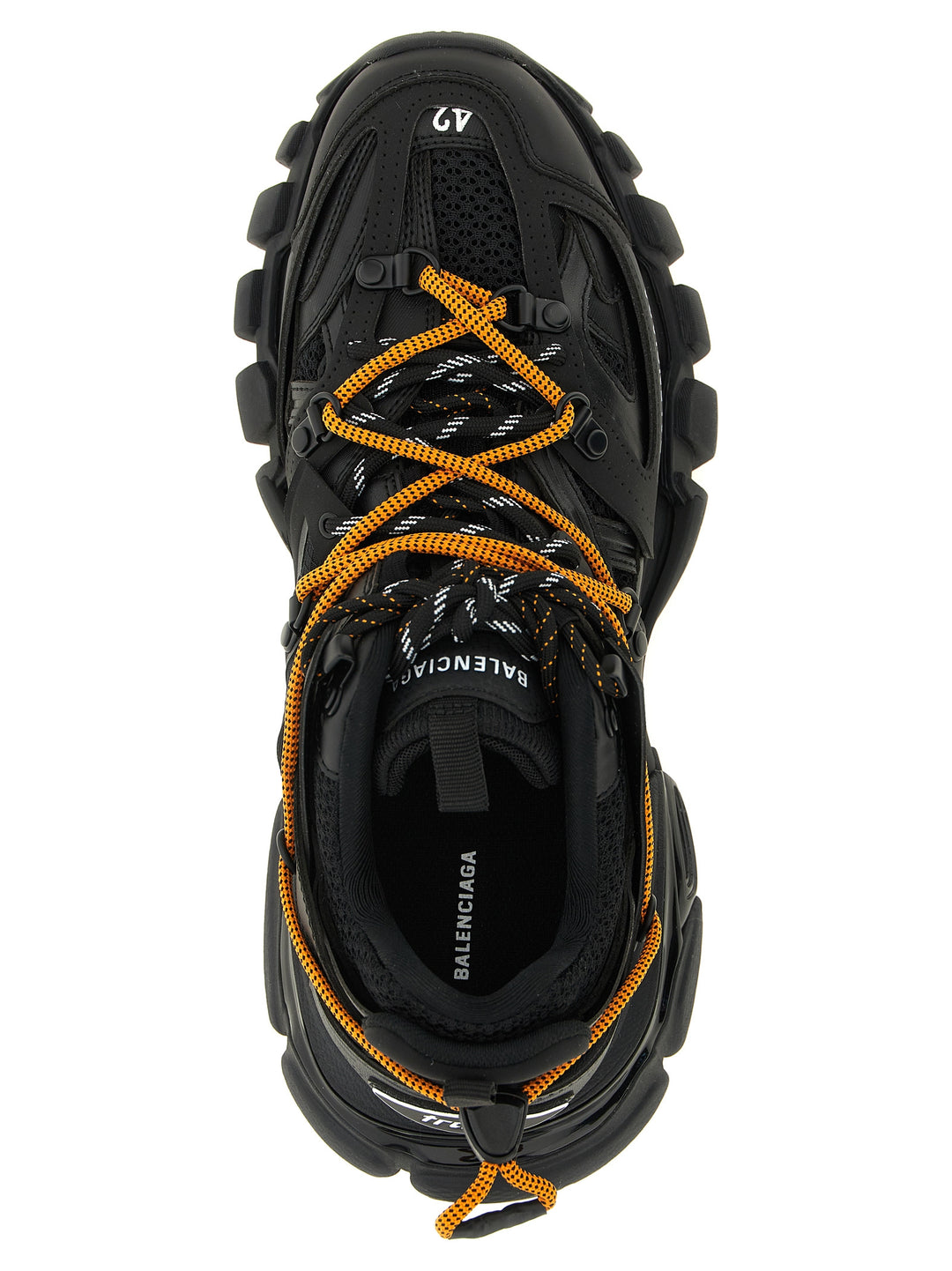 Balenciaga Black Polyethylene Athletic Sneakers