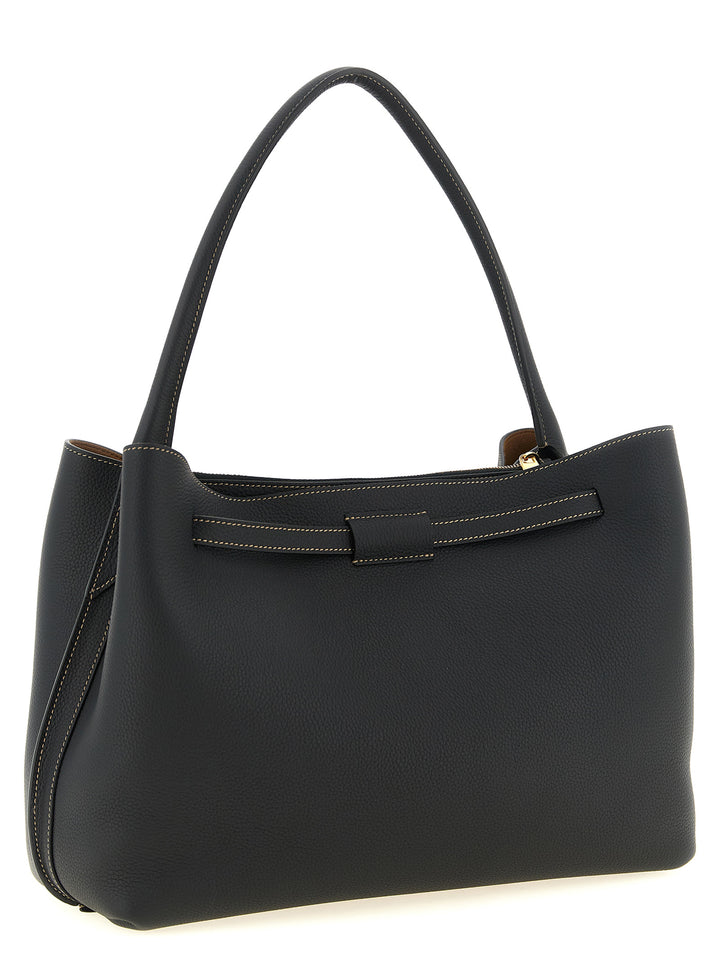 Tod's Black Calfskin Handbag