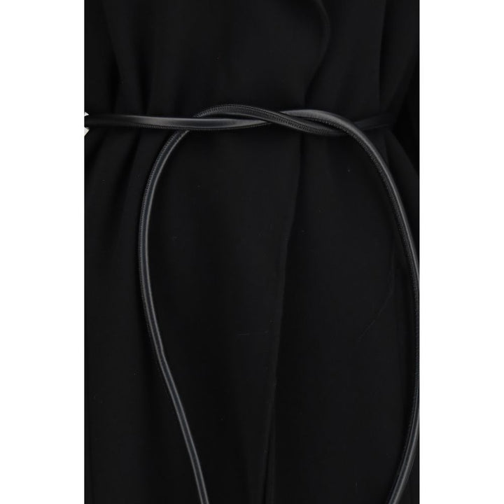 Max Mara Black Wool Oves Aries Coat