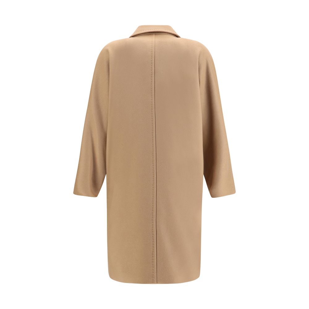 Max Mara Beige Wool Oves Aries Coat