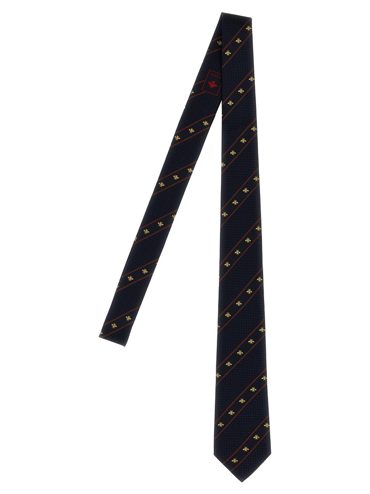 Gucci Blue Silk Tie