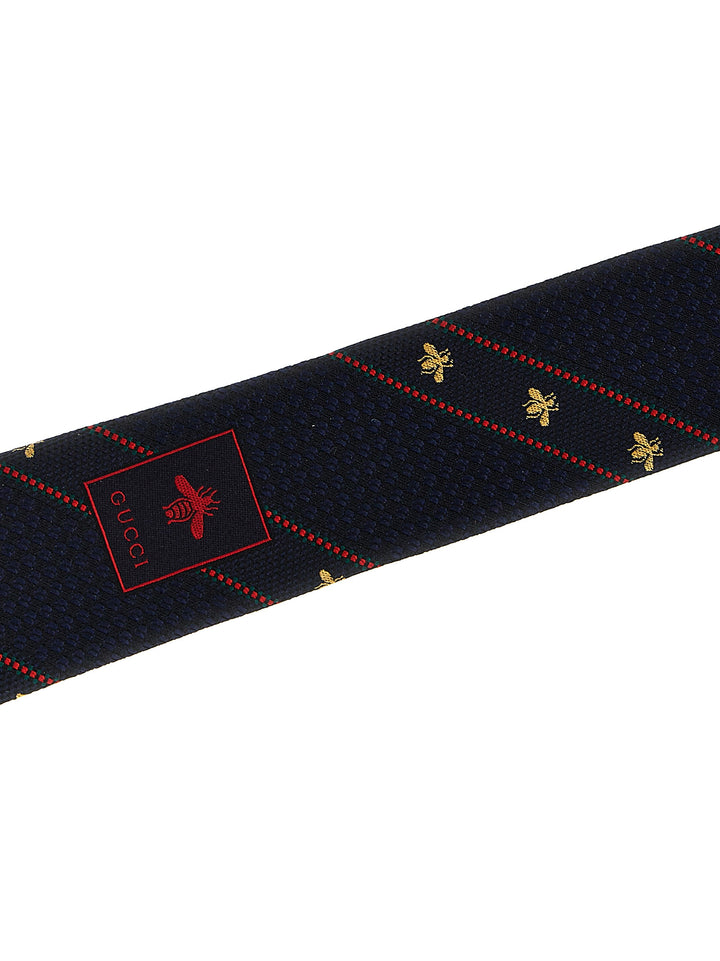 Gucci Blue Silk Tie