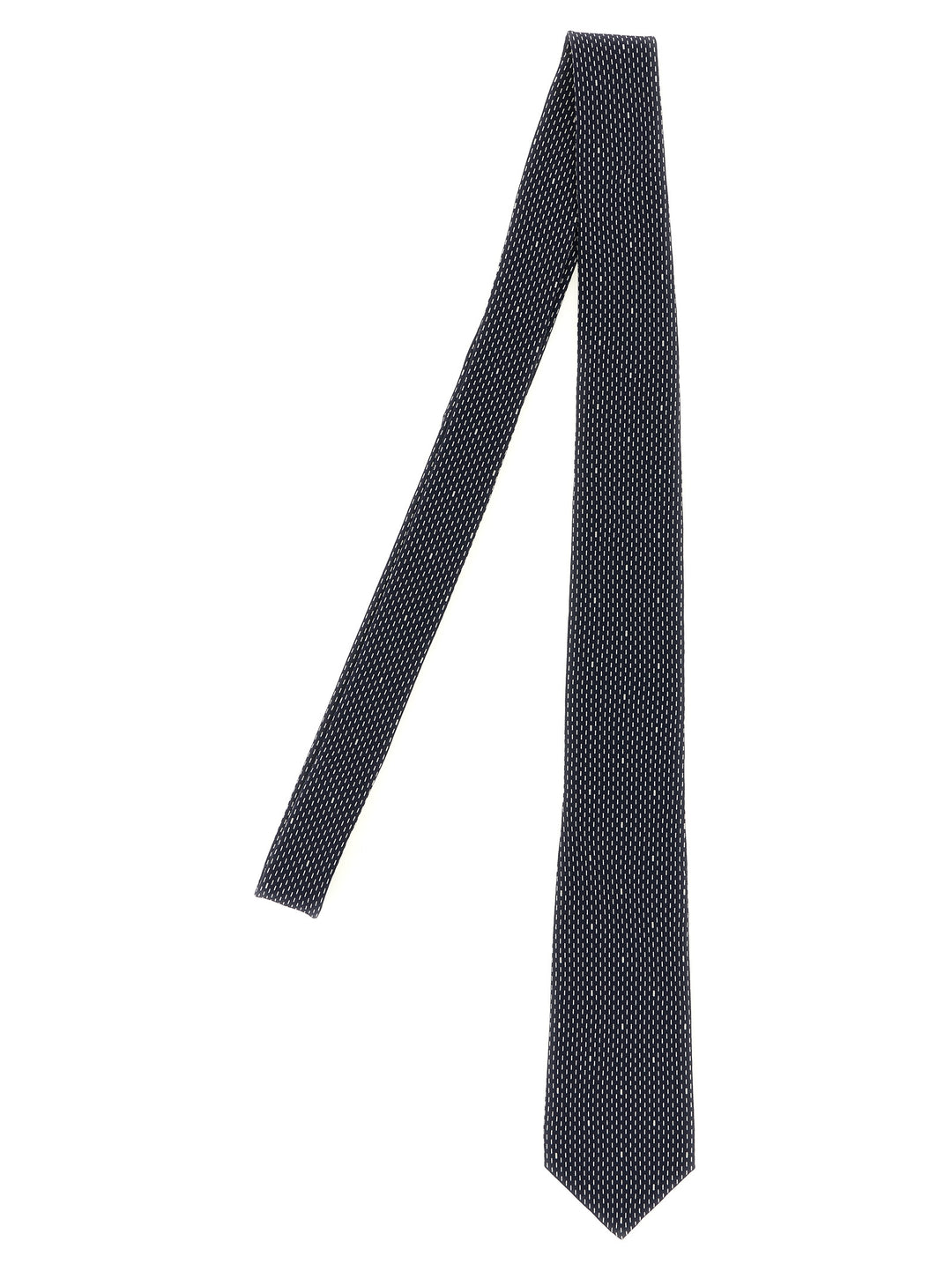 Saint Laurent Blue Silk Tie