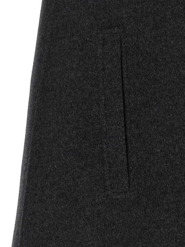 Gucci Gray Wool Coat