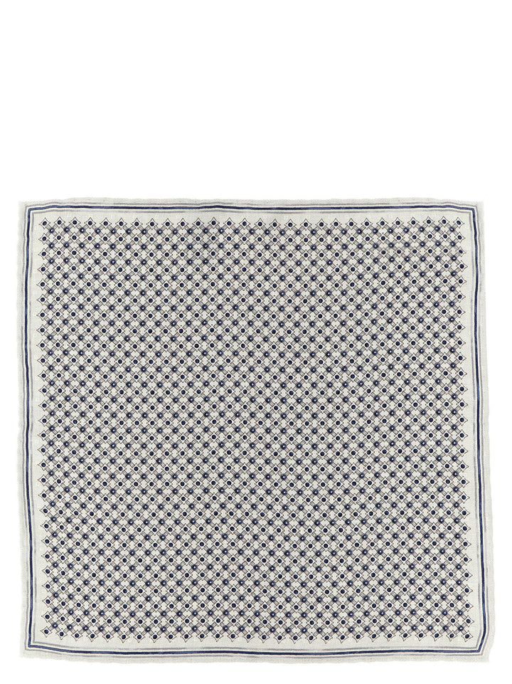 Brunello Cucinelli Multicolor Silk Foulard