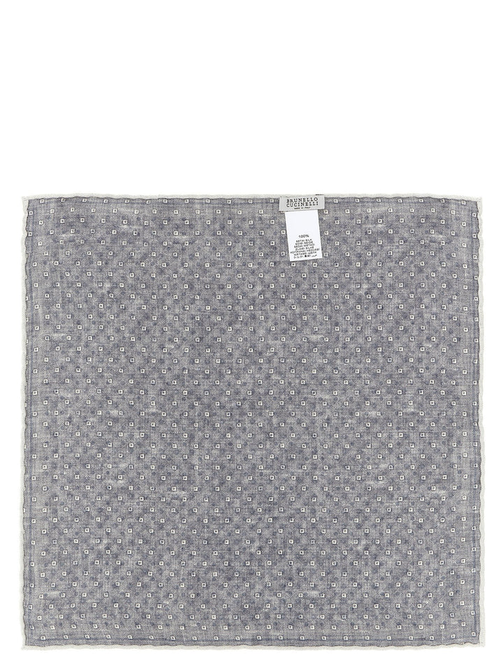 Brunello Cucinelli Multicolor Silk Foulard
