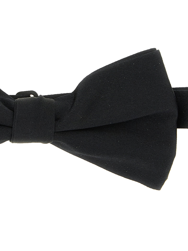 Valentino Garavani Black Silk Bowtie
