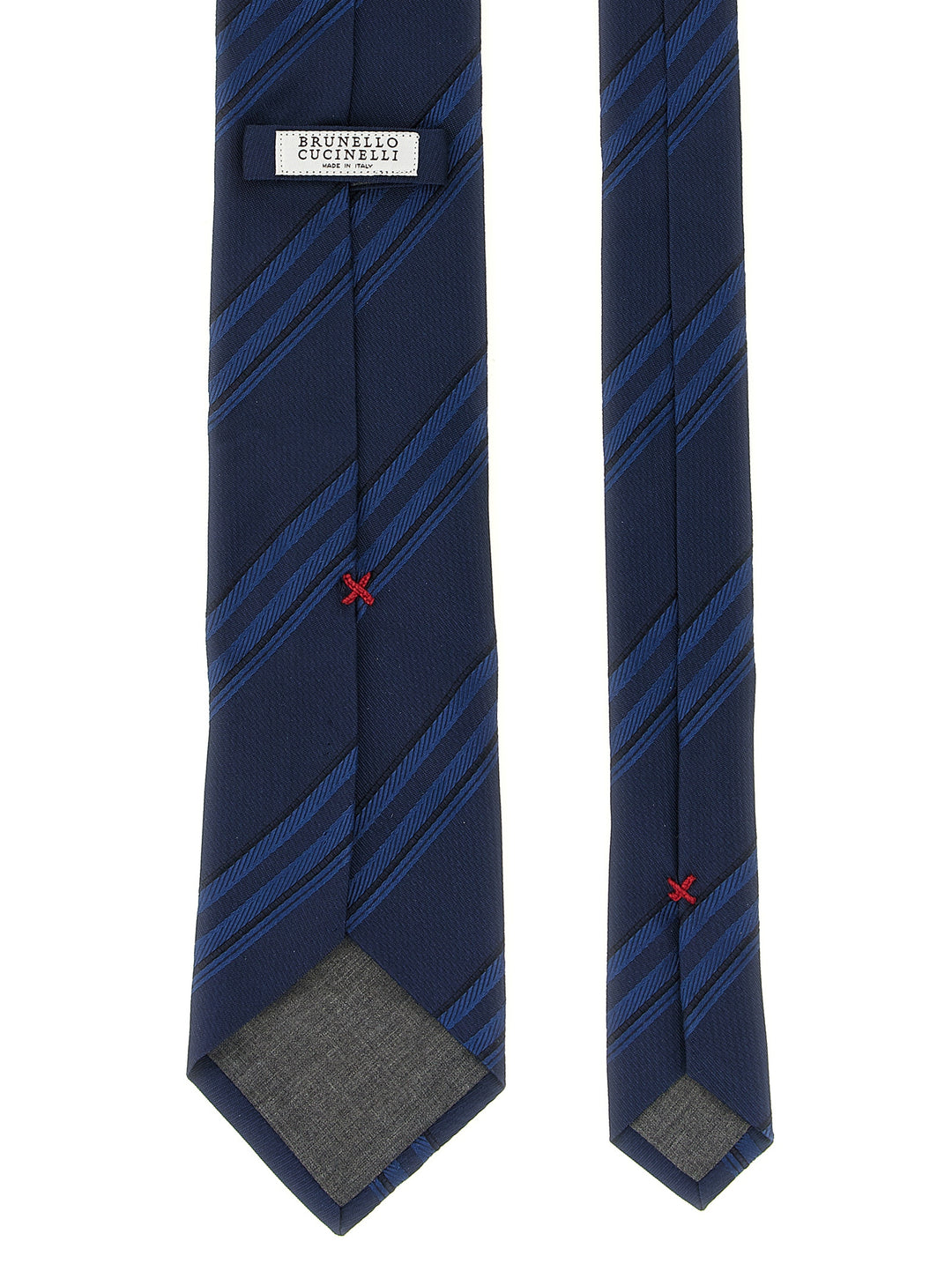 Brunello Cucinelli Blue Silk Tie