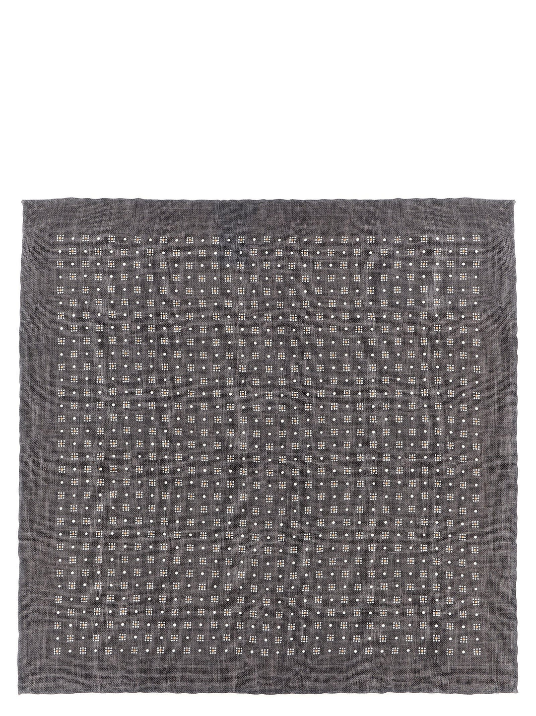 Brunello Cucinelli Gray Silk Accessories