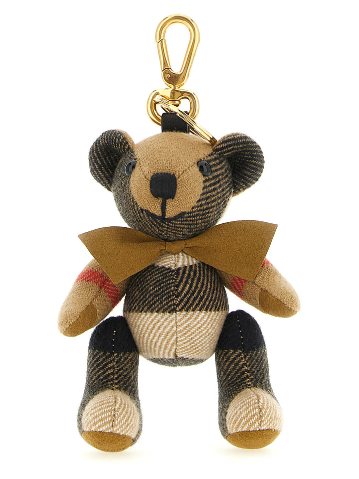Burberry Beige Cashmere Keychain