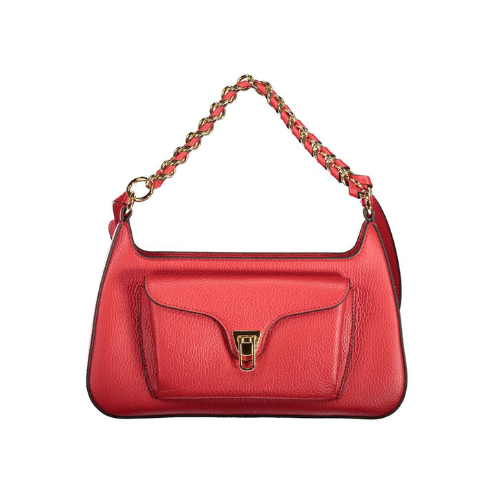 Coccinelle Rosso Leather Women's Bag