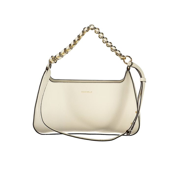 Coccinelle Bianco Leather Women's Bag
