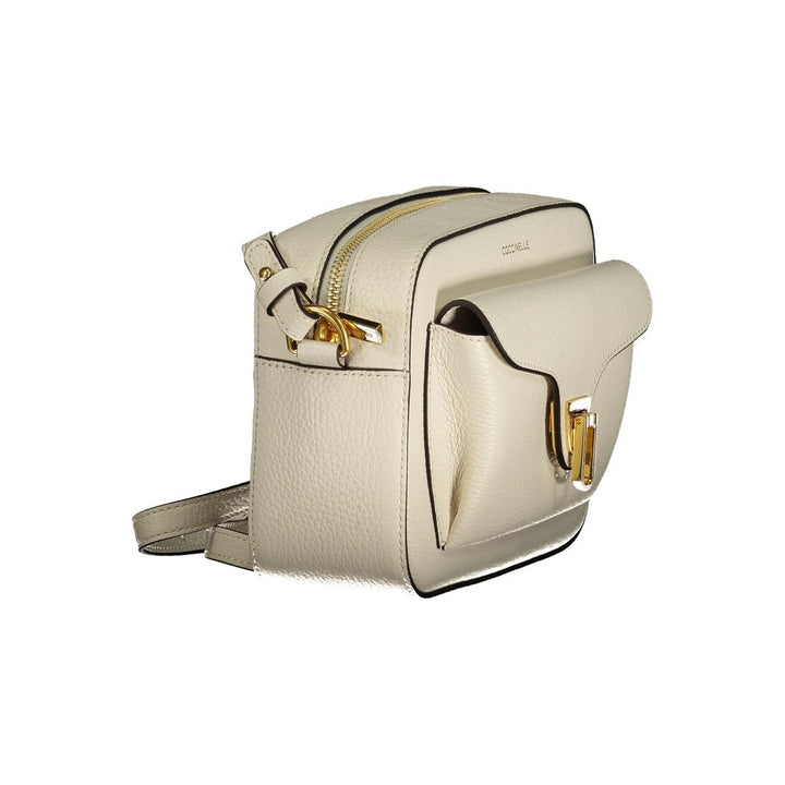Coccinelle White Leather Women's Bag